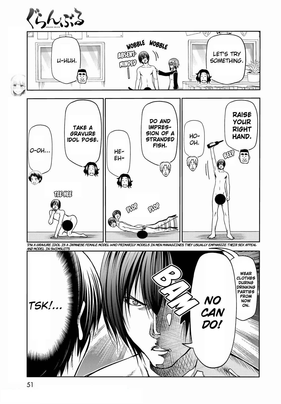 Grand Blue chapter 73 page 15