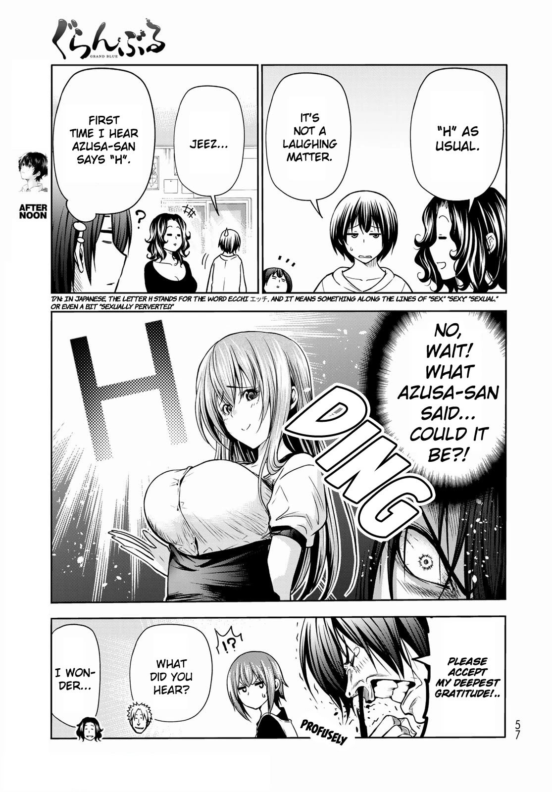 Grand Blue chapter 73 page 21