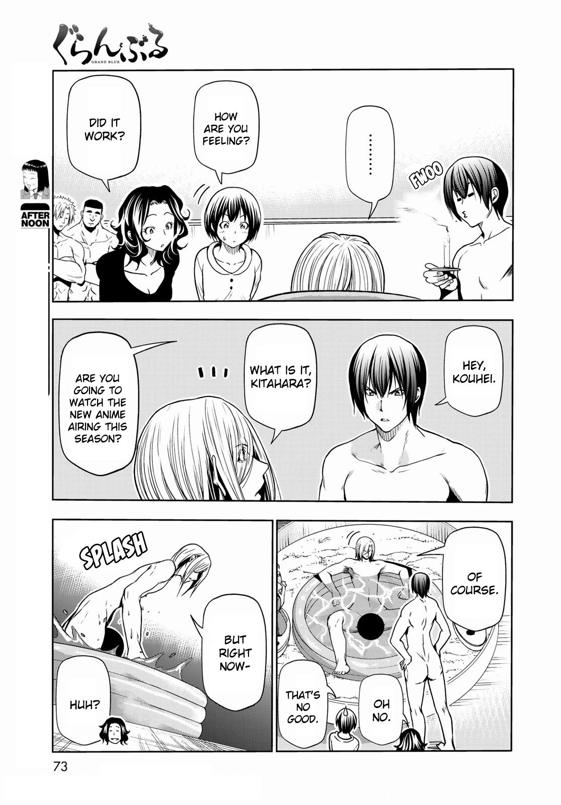 Grand Blue chapter 73 page 37