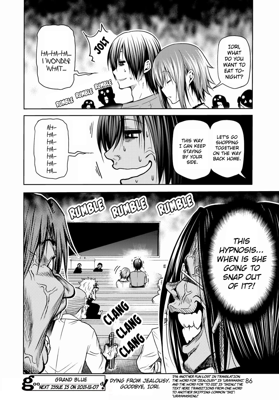 Grand Blue chapter 73 page 47