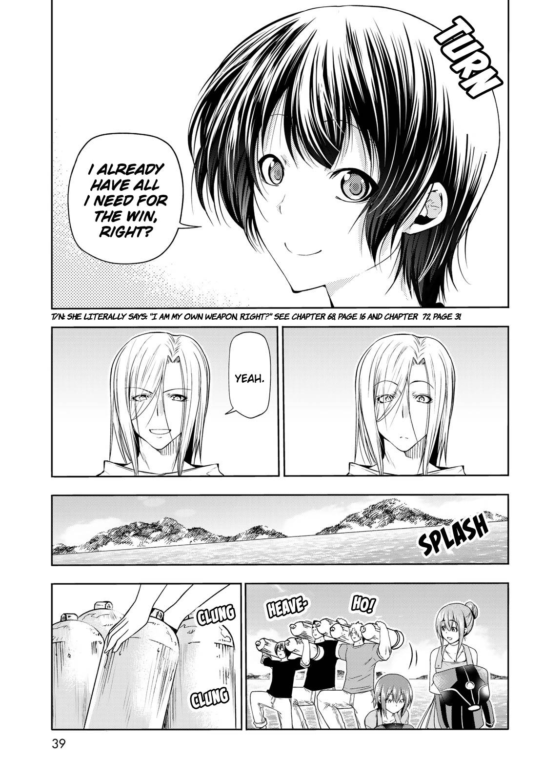 Grand Blue chapter 77 page 5