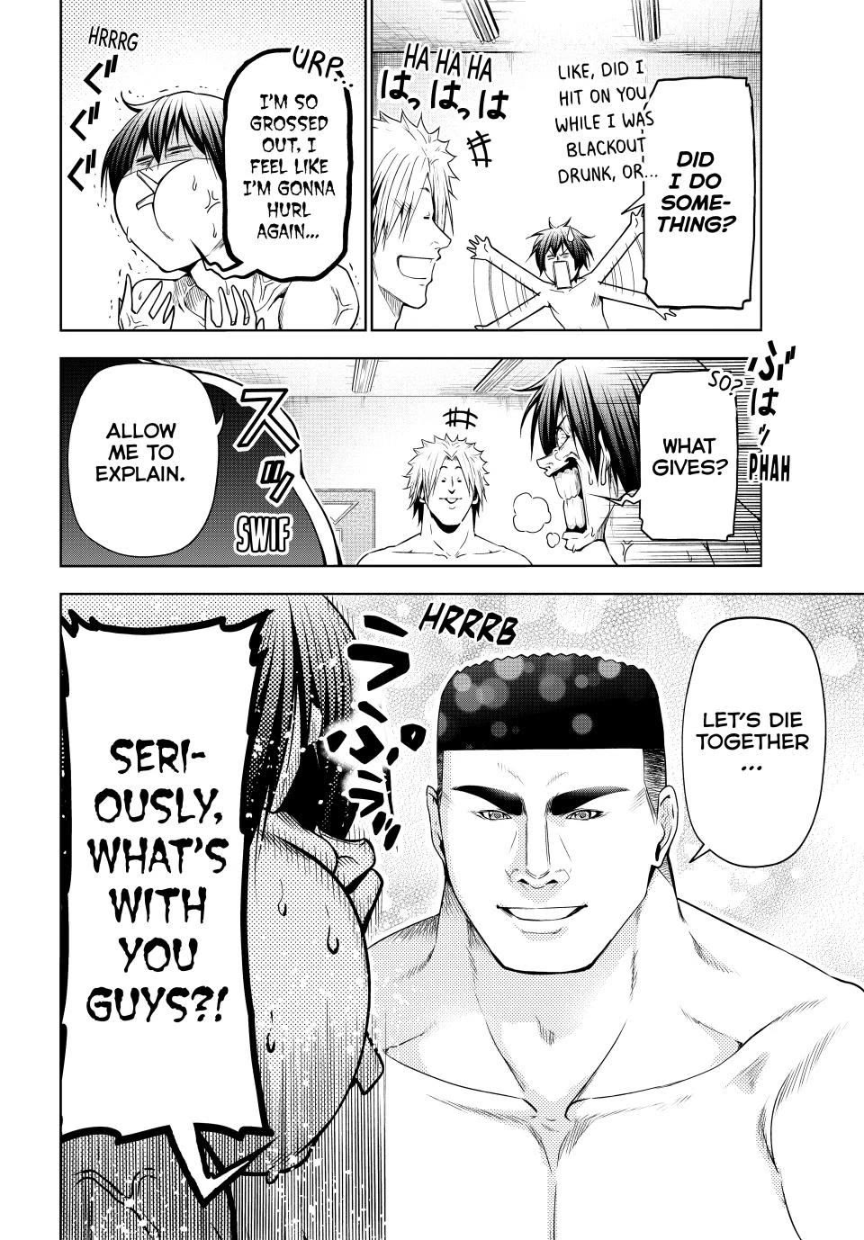 Grand Blue chapter 95 page 16