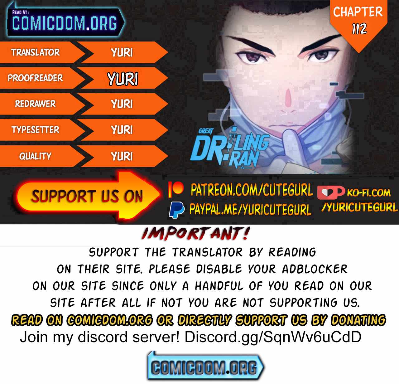 Great Doctor Ling Ran chapter 112 page 1