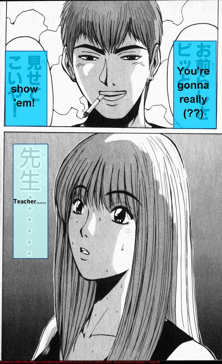 Great Teacher Onizuka chapter 35 page 6