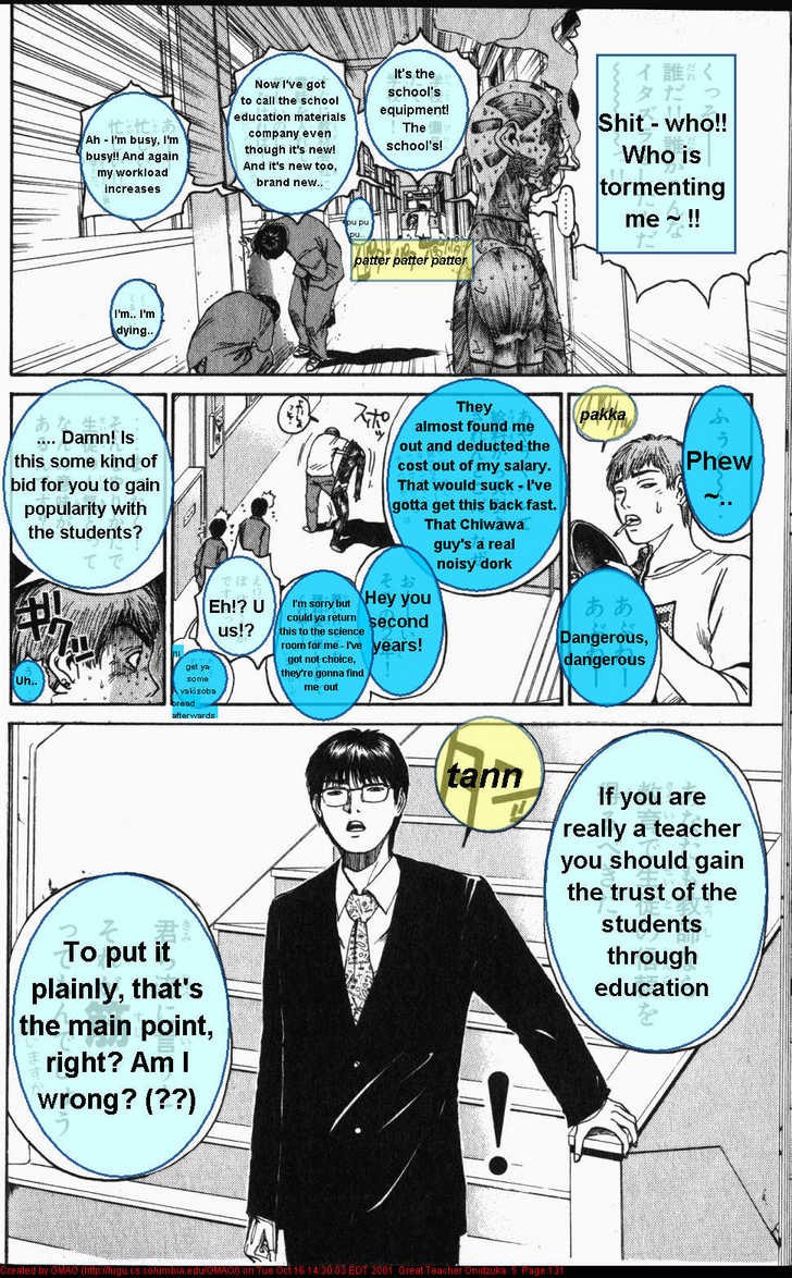 Great Teacher Onizuka chapter 39 page 10