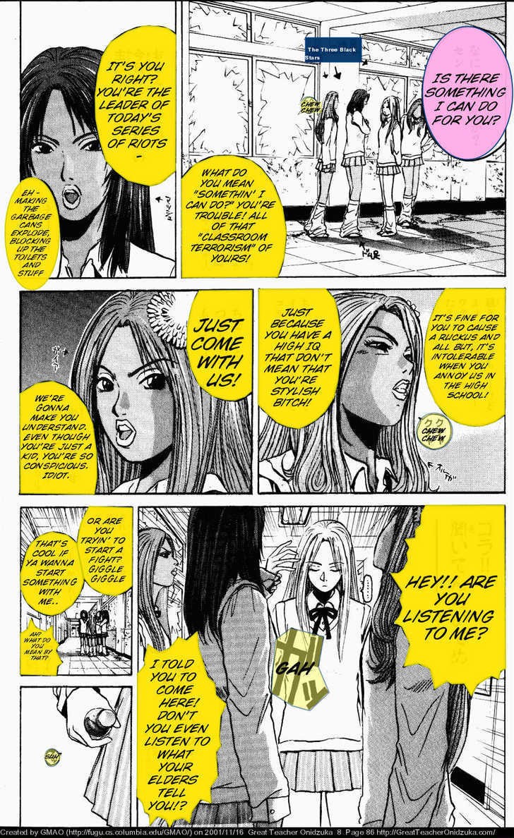 Great Teacher Onizuka chapter 64 page 3