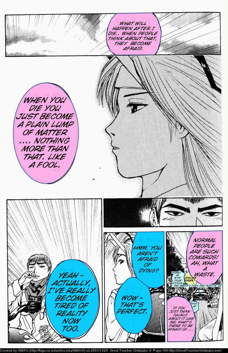 Great Teacher Onizuka chapter 65 page 11