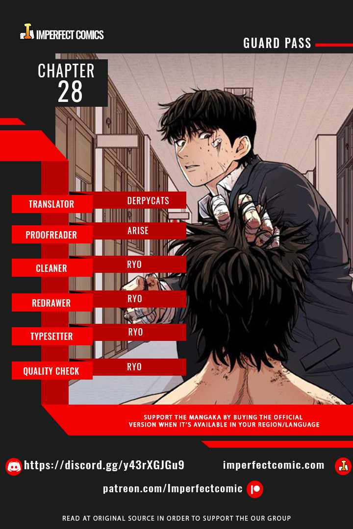 Guard pass chapter 28 page 1