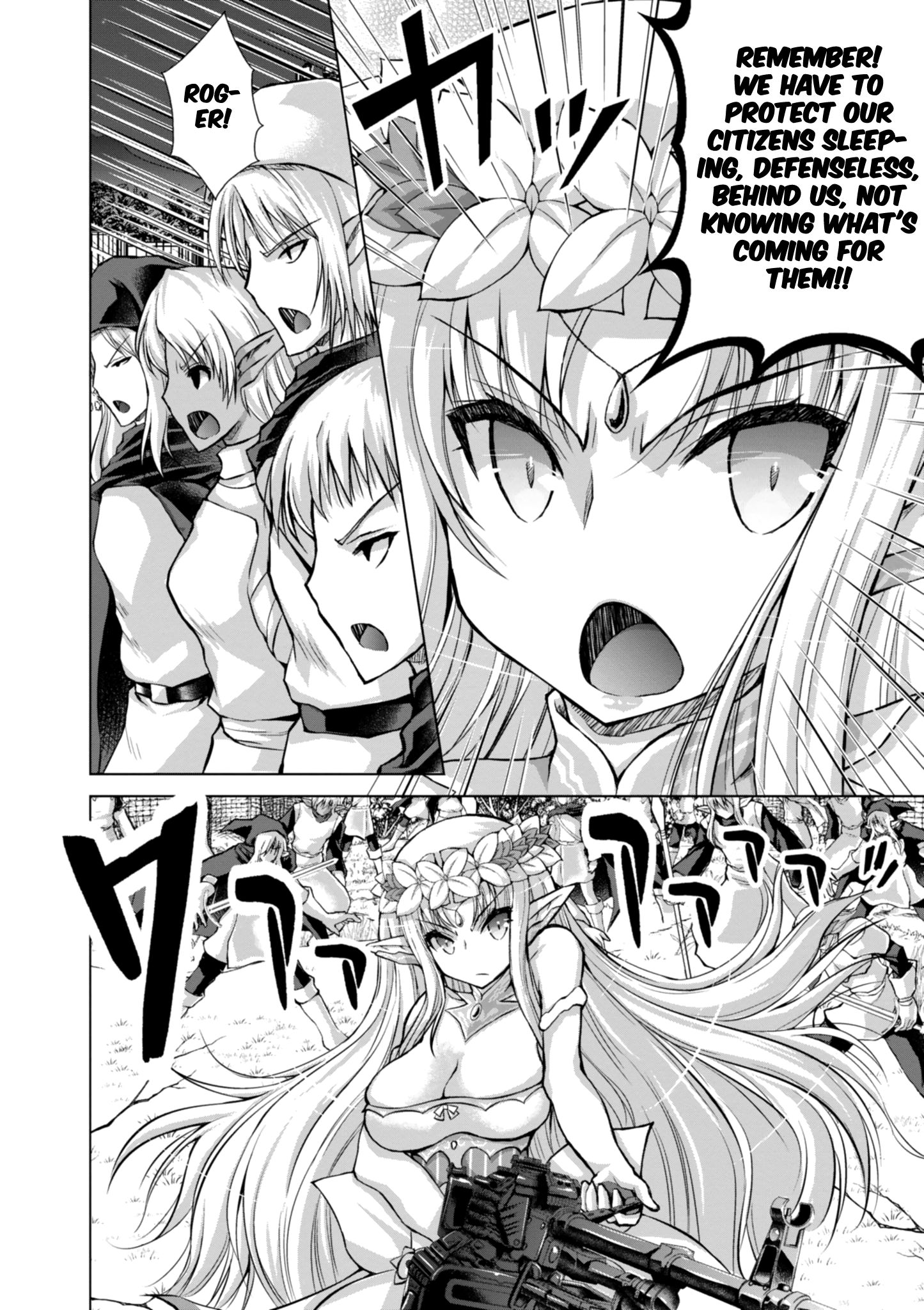 Gun-Ota ga Mahou Sekai ni Tensei shitara, Gendai Heiki de Guntai Harem wo Tsukucchaimashita!? chapter 37 page 26