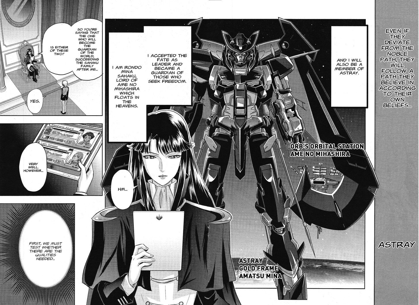 Gundam Seed Astray - Tenkuu no Seijo chapter 0 page 8