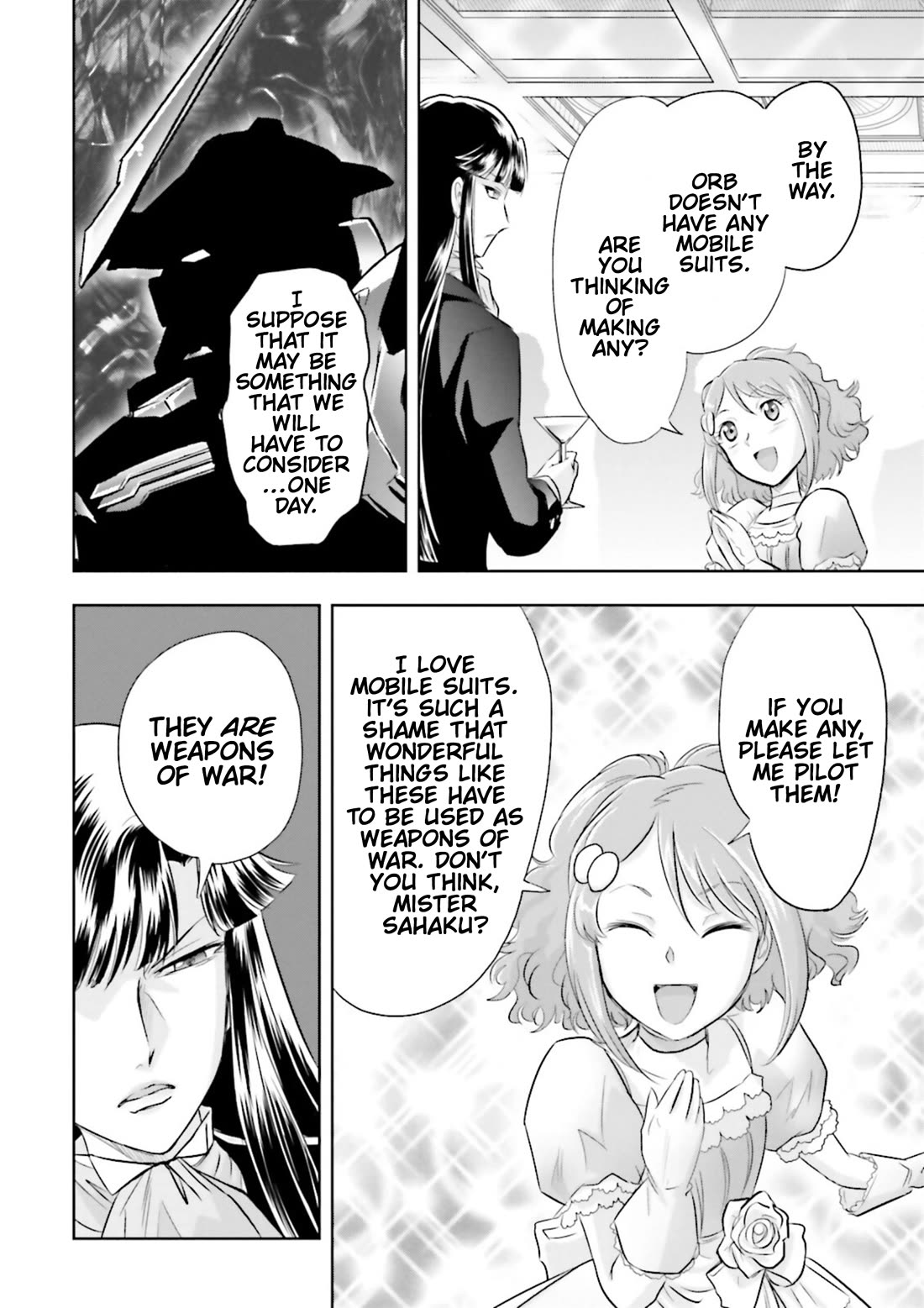 Gundam Seed Astray - Tenkuu no Seijo chapter 1 page 14
