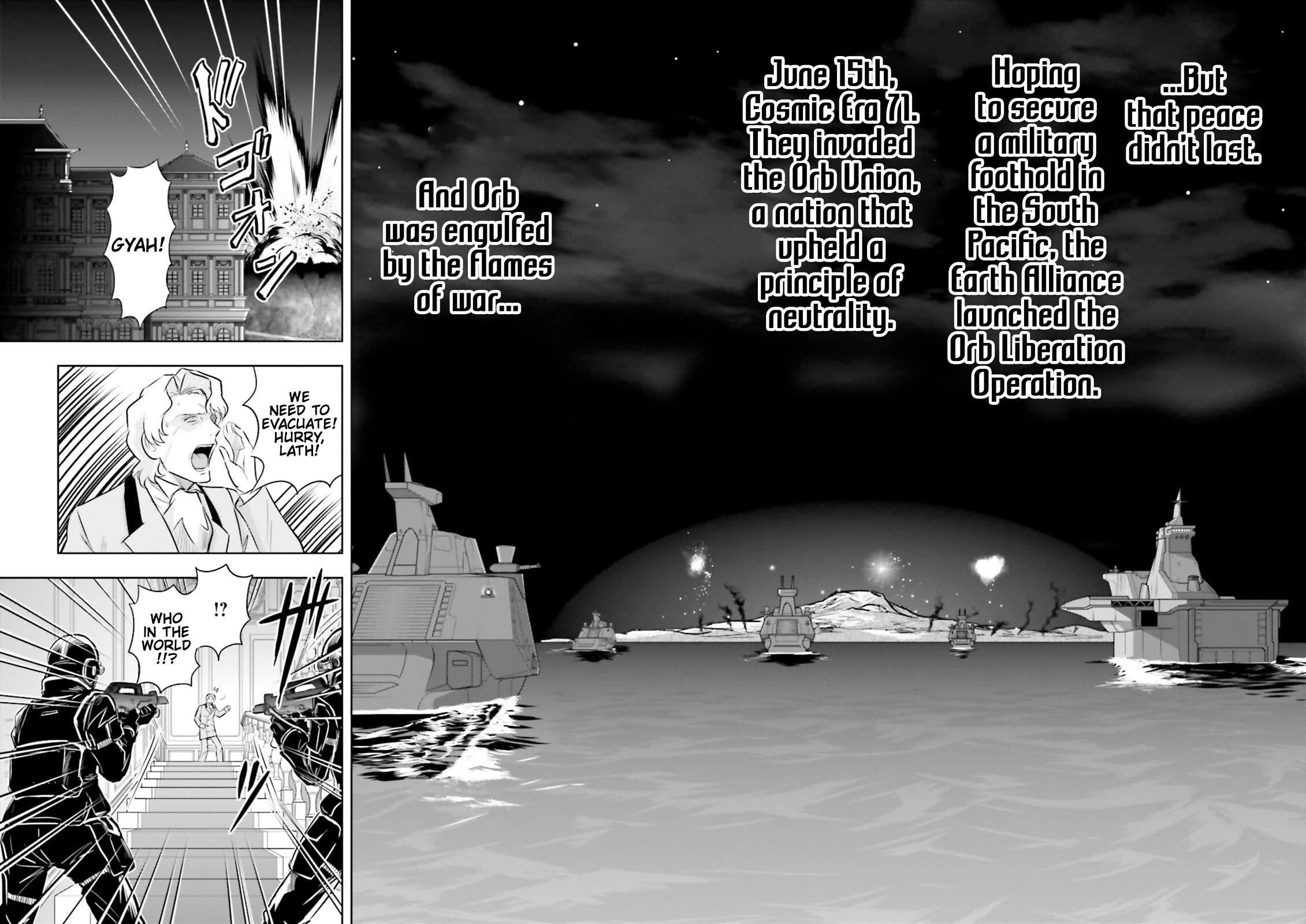 Gundam Seed Astray - Tenkuu no Seijo chapter 1 page 26