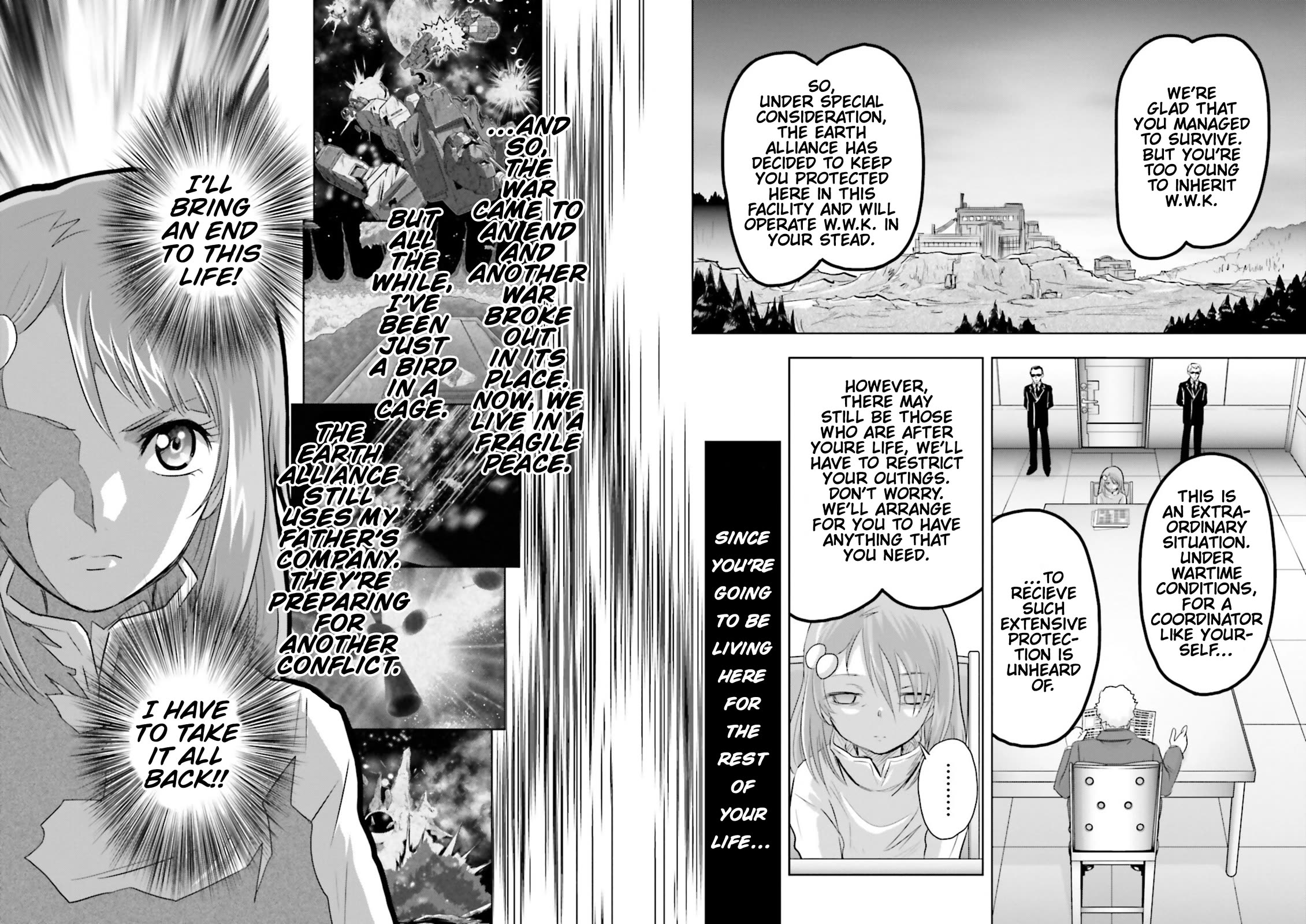 Gundam Seed Astray - Tenkuu no Seijo chapter 1 page 29