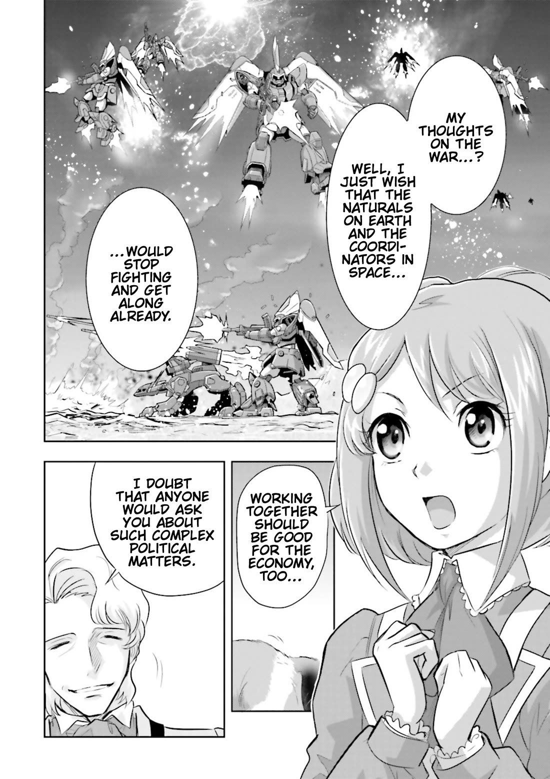 Gundam Seed Astray - Tenkuu no Seijo chapter 1 page 9