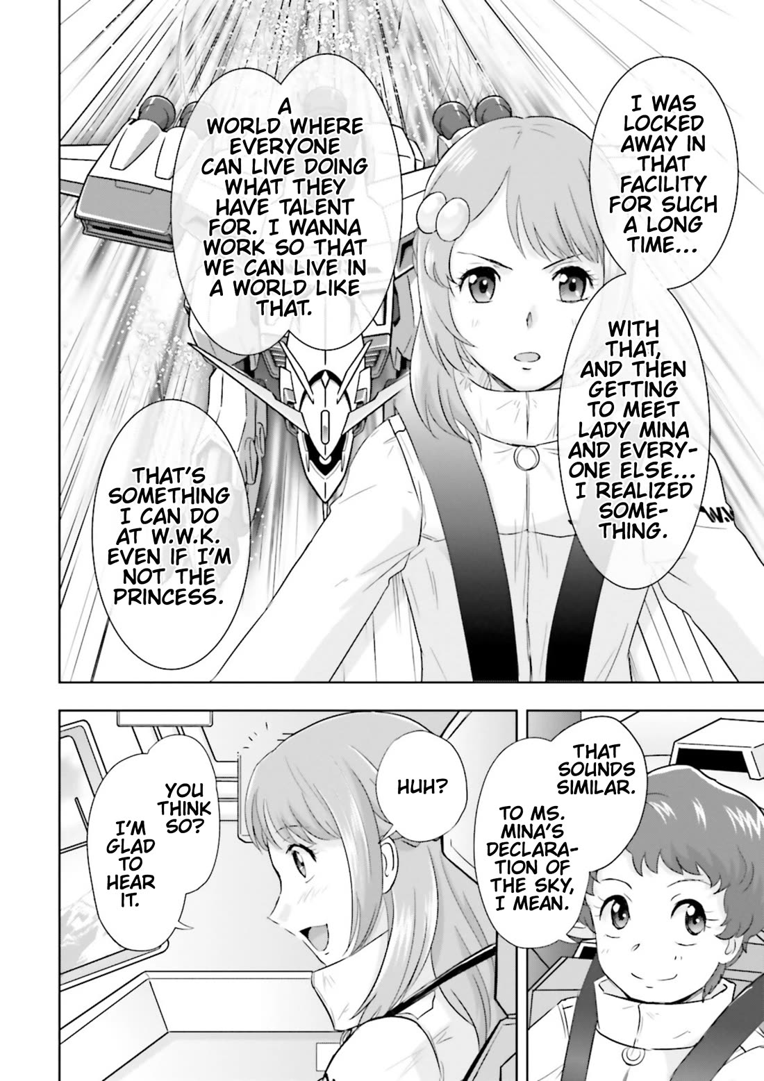 Gundam Seed Astray - Tenkuu no Seijo chapter 11 page 14