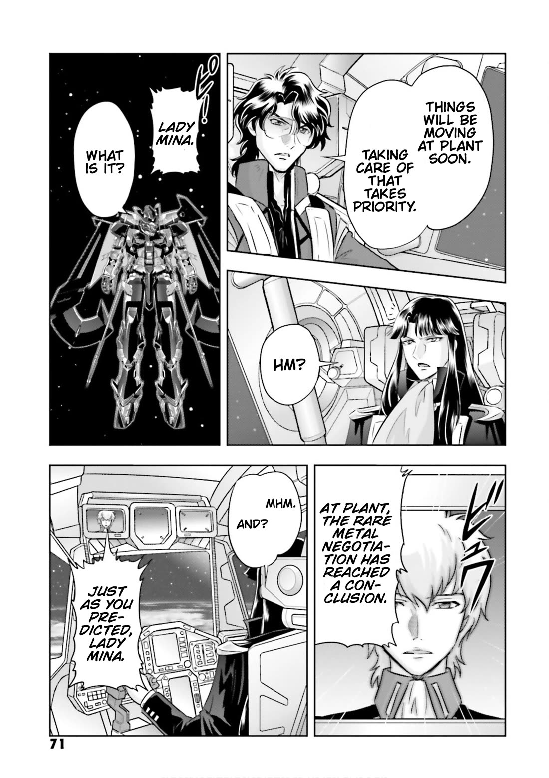 Gundam Seed Astray - Tenkuu no Seijo chapter 14 page 23