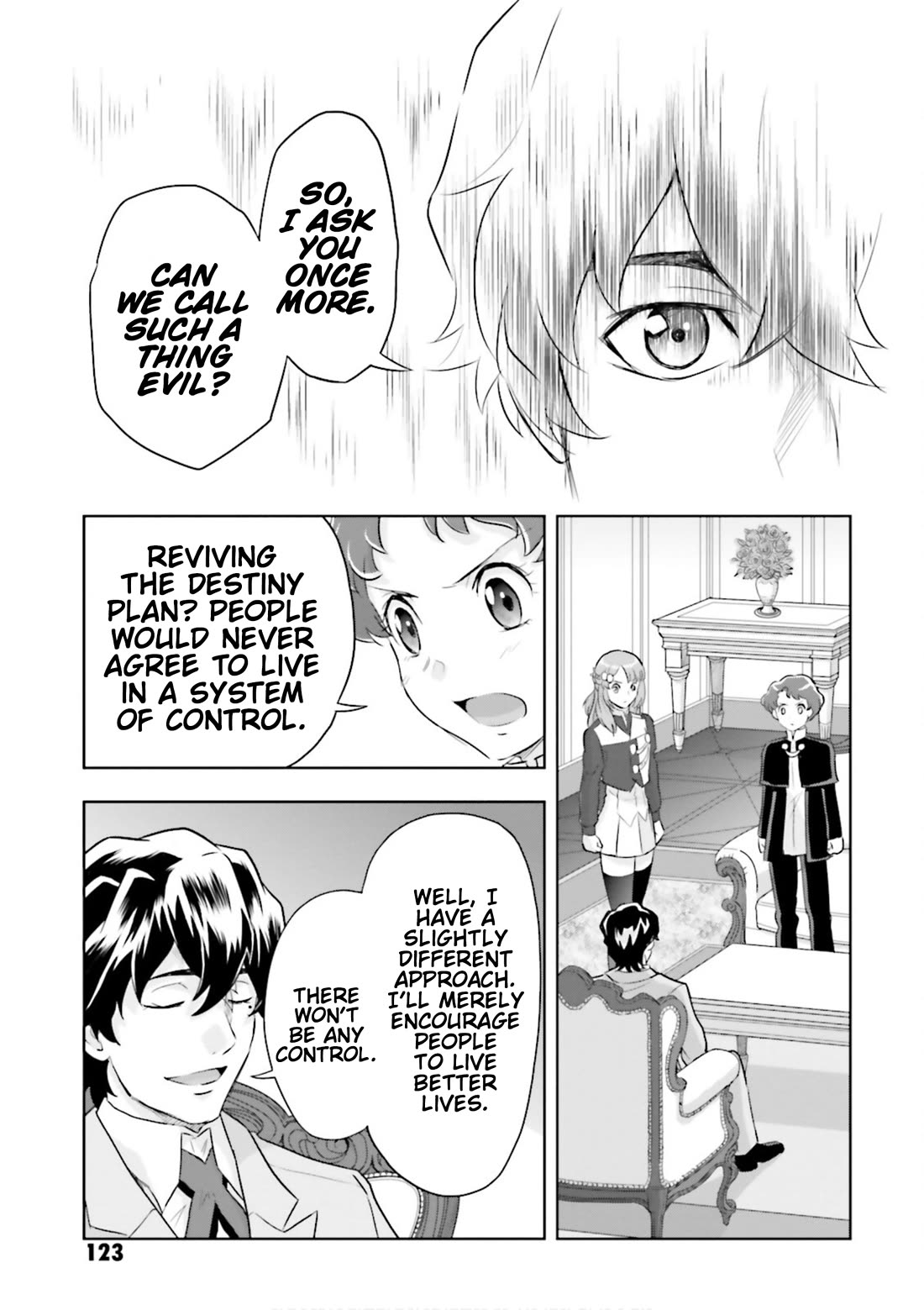 Gundam Seed Astray - Tenkuu no Seijo chapter 16 page 14