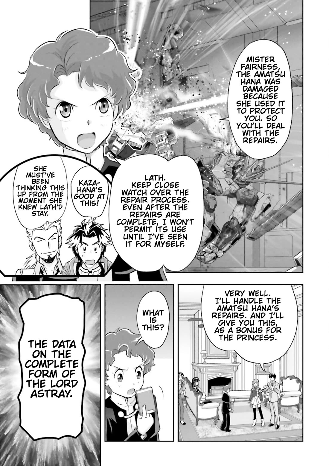 Gundam Seed Astray - Tenkuu no Seijo chapter 16 page 21