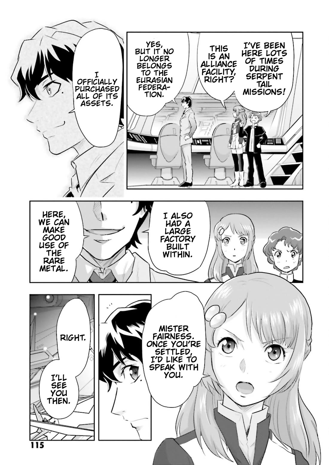 Gundam Seed Astray - Tenkuu no Seijo chapter 16 page 6