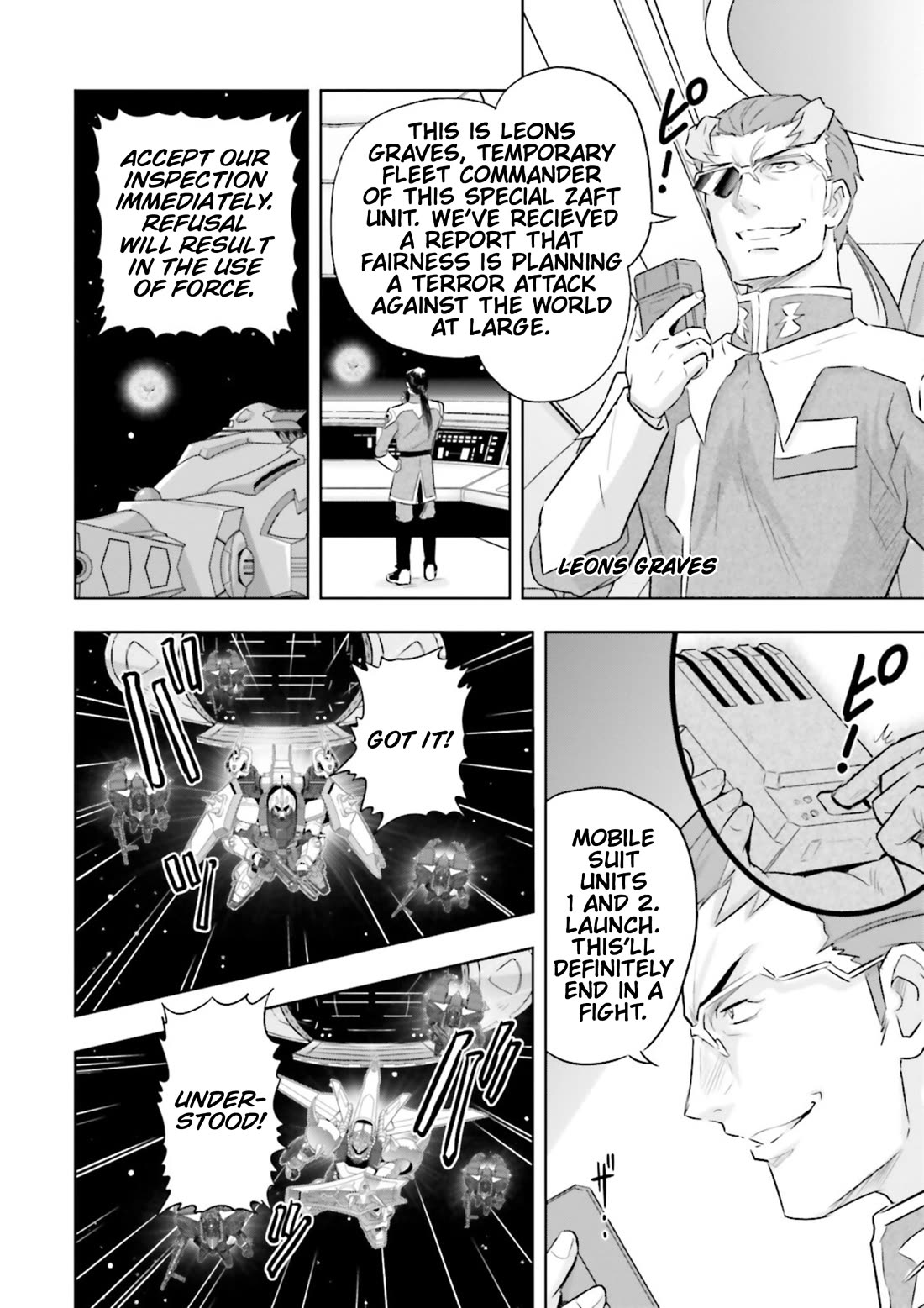 Gundam Seed Astray - Tenkuu no Seijo chapter 17 page 11