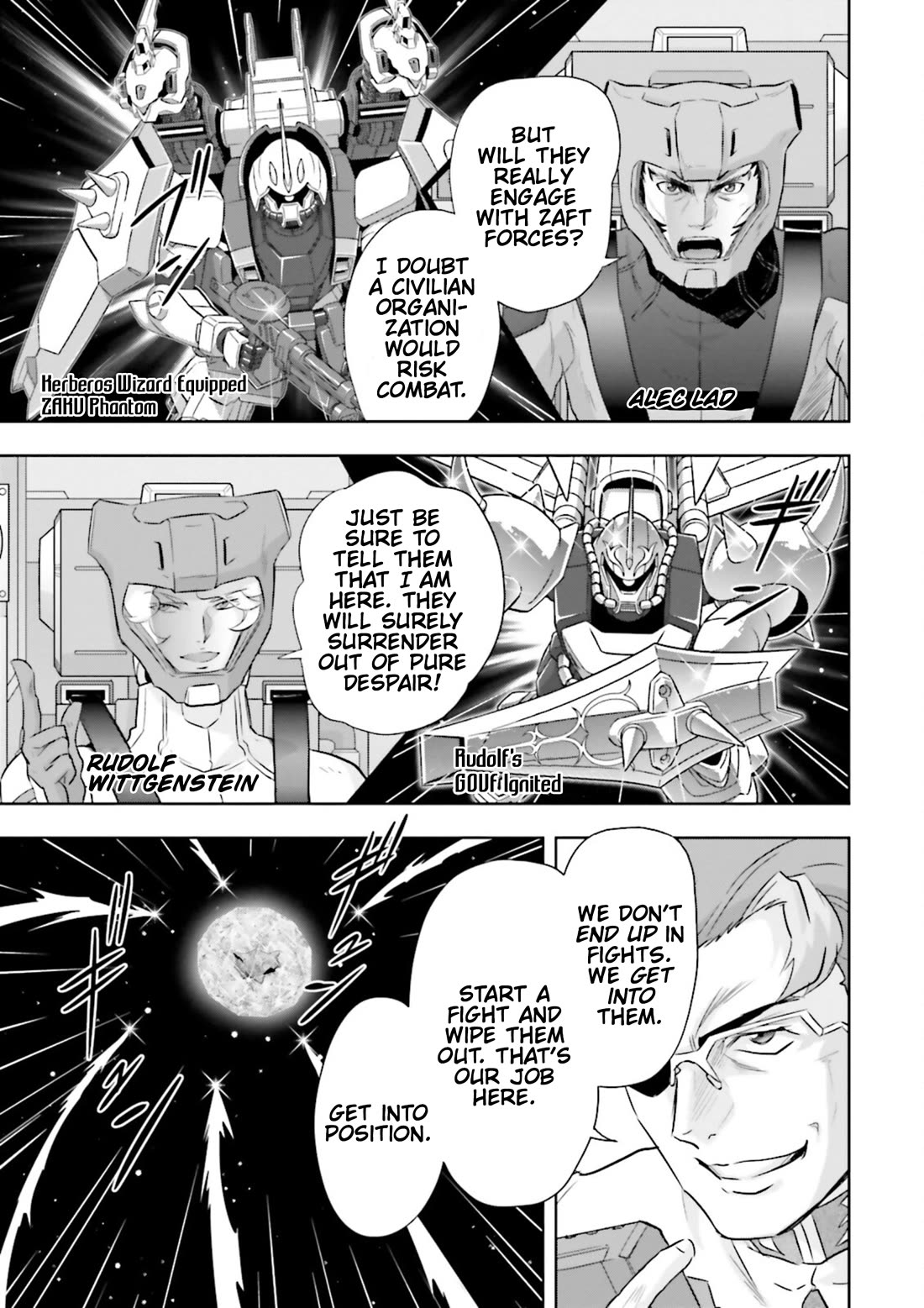 Gundam Seed Astray - Tenkuu no Seijo chapter 17 page 12