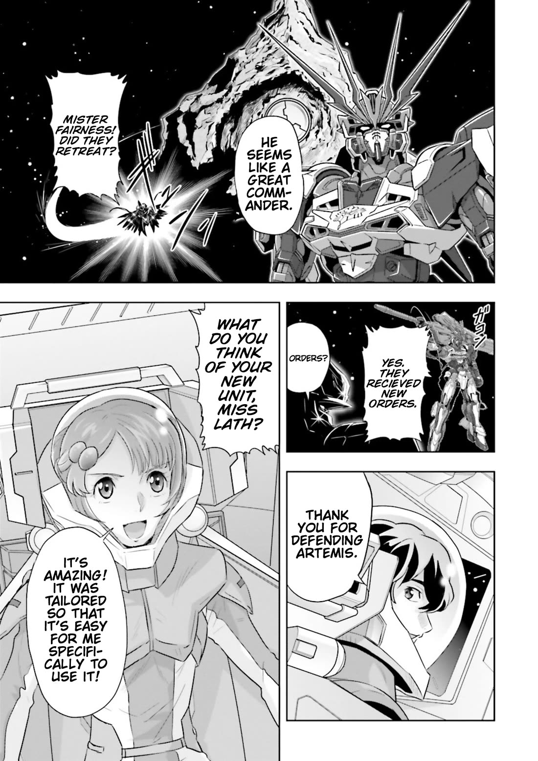Gundam Seed Astray - Tenkuu no Seijo chapter 17 page 25