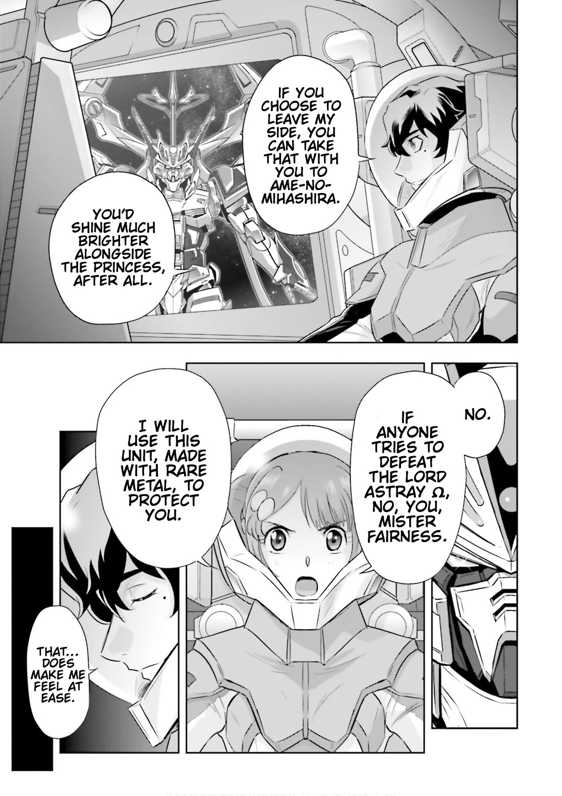Gundam Seed Astray - Tenkuu no Seijo chapter 19 page 22