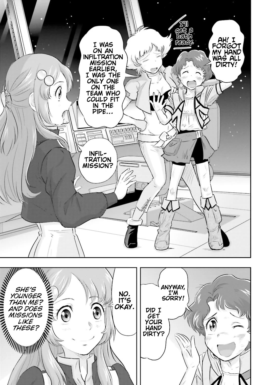 Gundam Seed Astray - Tenkuu no Seijo chapter 3 page 11