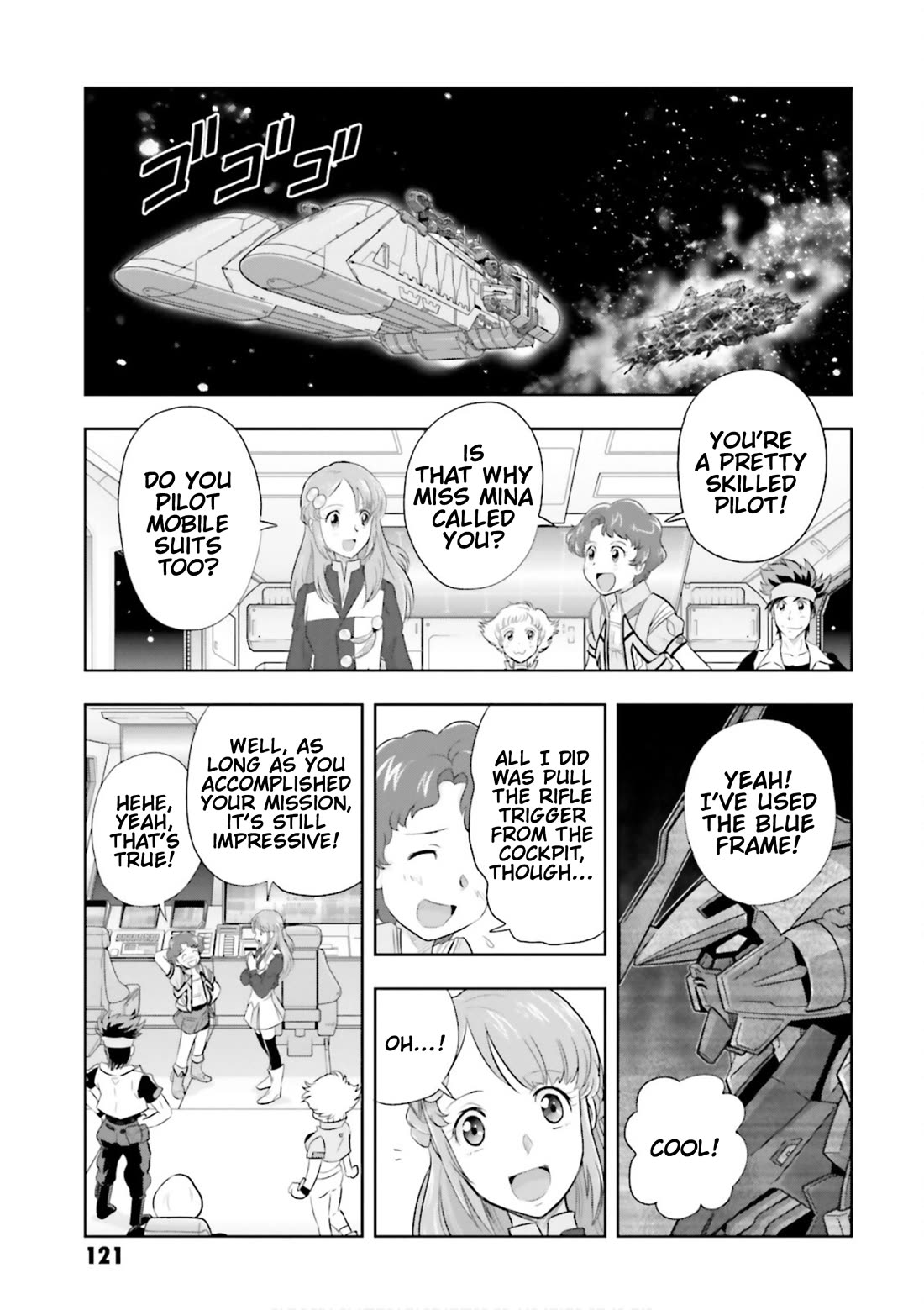 Gundam Seed Astray - Tenkuu no Seijo chapter 3 page 27
