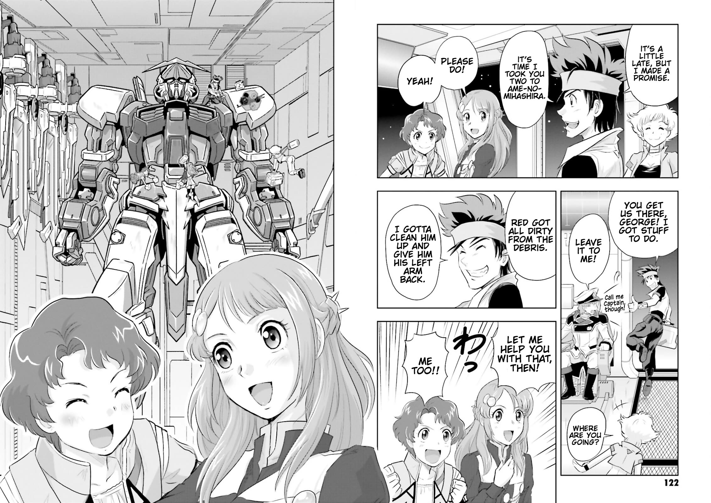 Gundam Seed Astray - Tenkuu no Seijo chapter 3 page 28