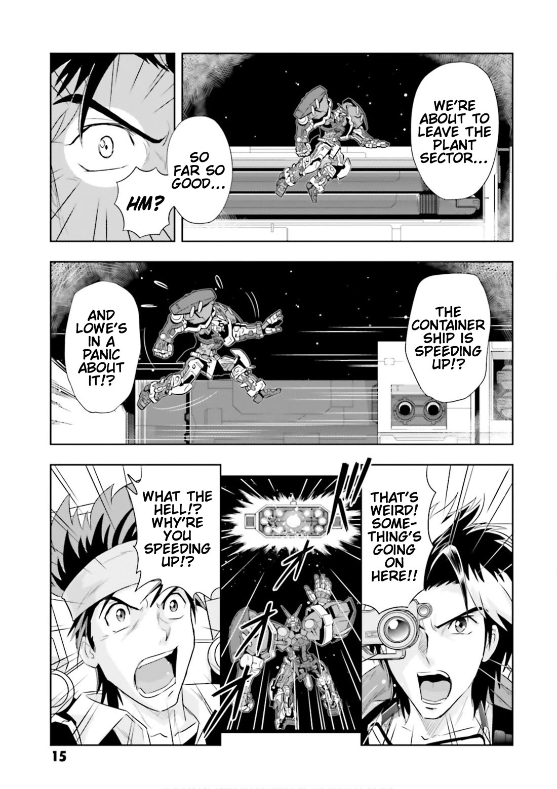 Gundam Seed Astray - Tenkuu no Seijo chapter 6 page 15