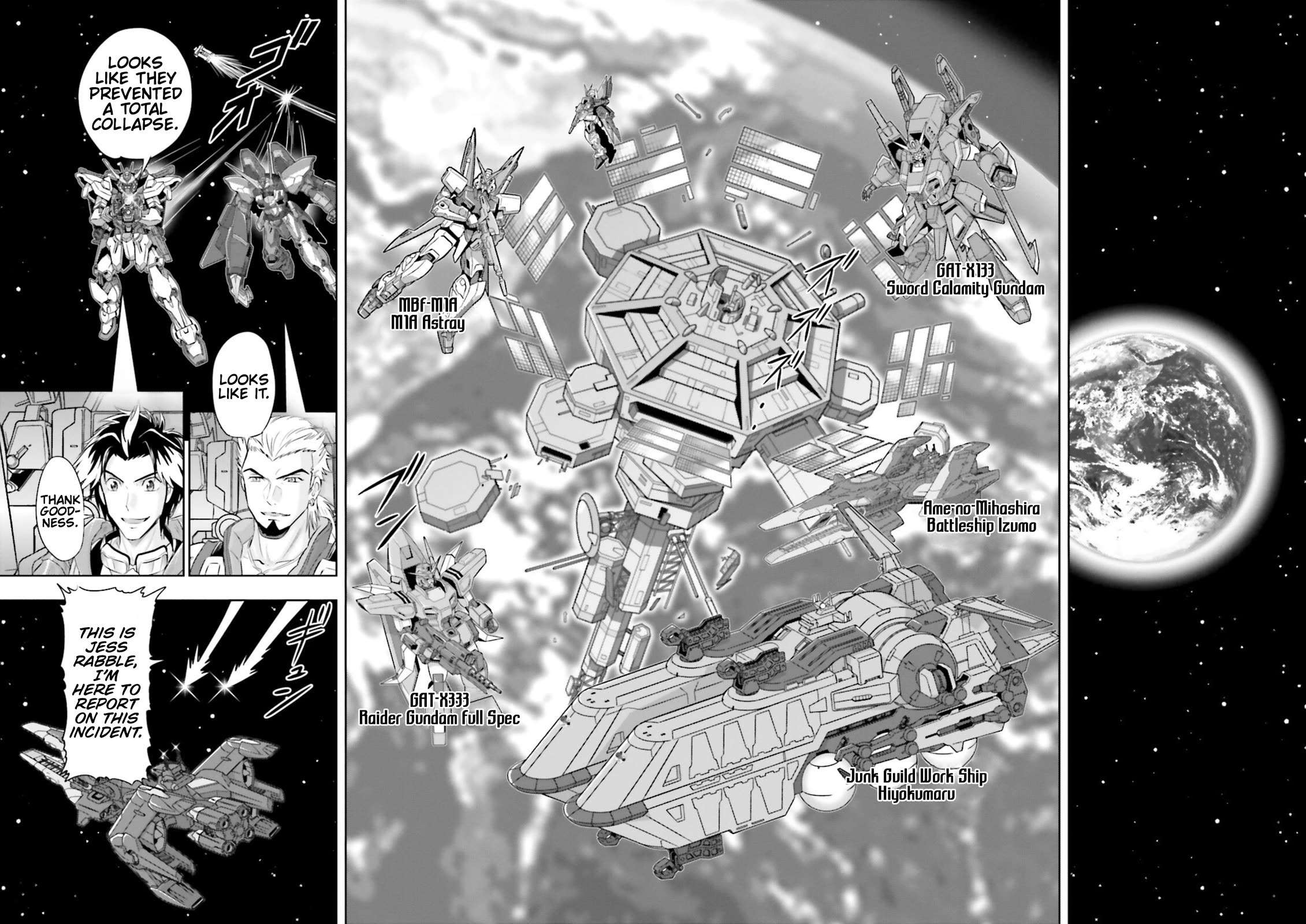 Gundam Seed Astray - Tenkuu no Seijo chapter 8 page 6