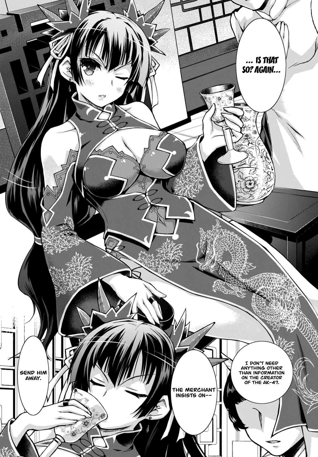 Gunota ga Mahou Sekai ni Tensei Shitara, Gendai Heiki de Guntai Harem o Tsukucchaimashita!? chapter 19 page 11
