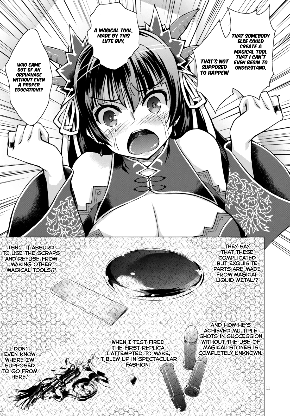 Gunota ga Mahou Sekai ni Tensei Shitara, Gendai Heiki de Guntai Harem o Tsukucchaimashita!? chapter 19 page 14