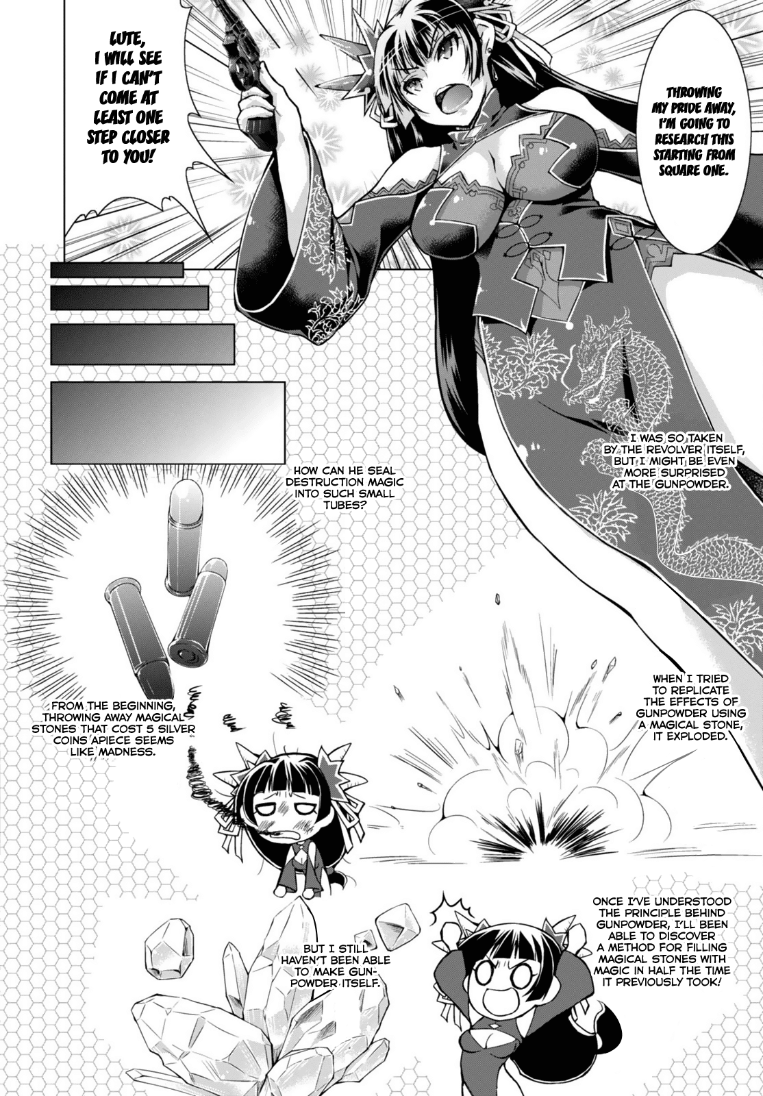 Gunota ga Mahou Sekai ni Tensei Shitara, Gendai Heiki de Guntai Harem o Tsukucchaimashita!? chapter 19 page 17