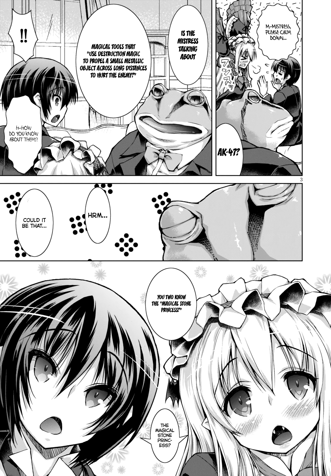 Gunota ga Mahou Sekai ni Tensei Shitara, Gendai Heiki de Guntai Harem o Tsukucchaimashita!? chapter 19 page 6