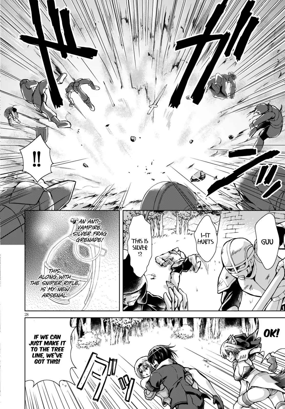 Gunota ga Mahou Sekai ni Tensei Shitara, Gendai Heiki de Guntai Harem o Tsukucchaimashita!? chapter 22 page 30