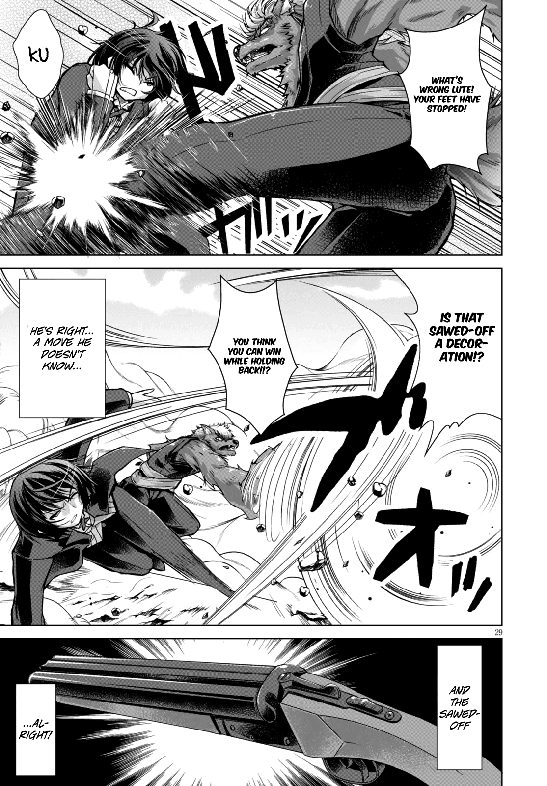 Gunota ga Mahou Sekai ni Tensei Shitara, Gendai Heiki de Guntai Harem o Tsukucchaimashita!? chapter 25 page 30