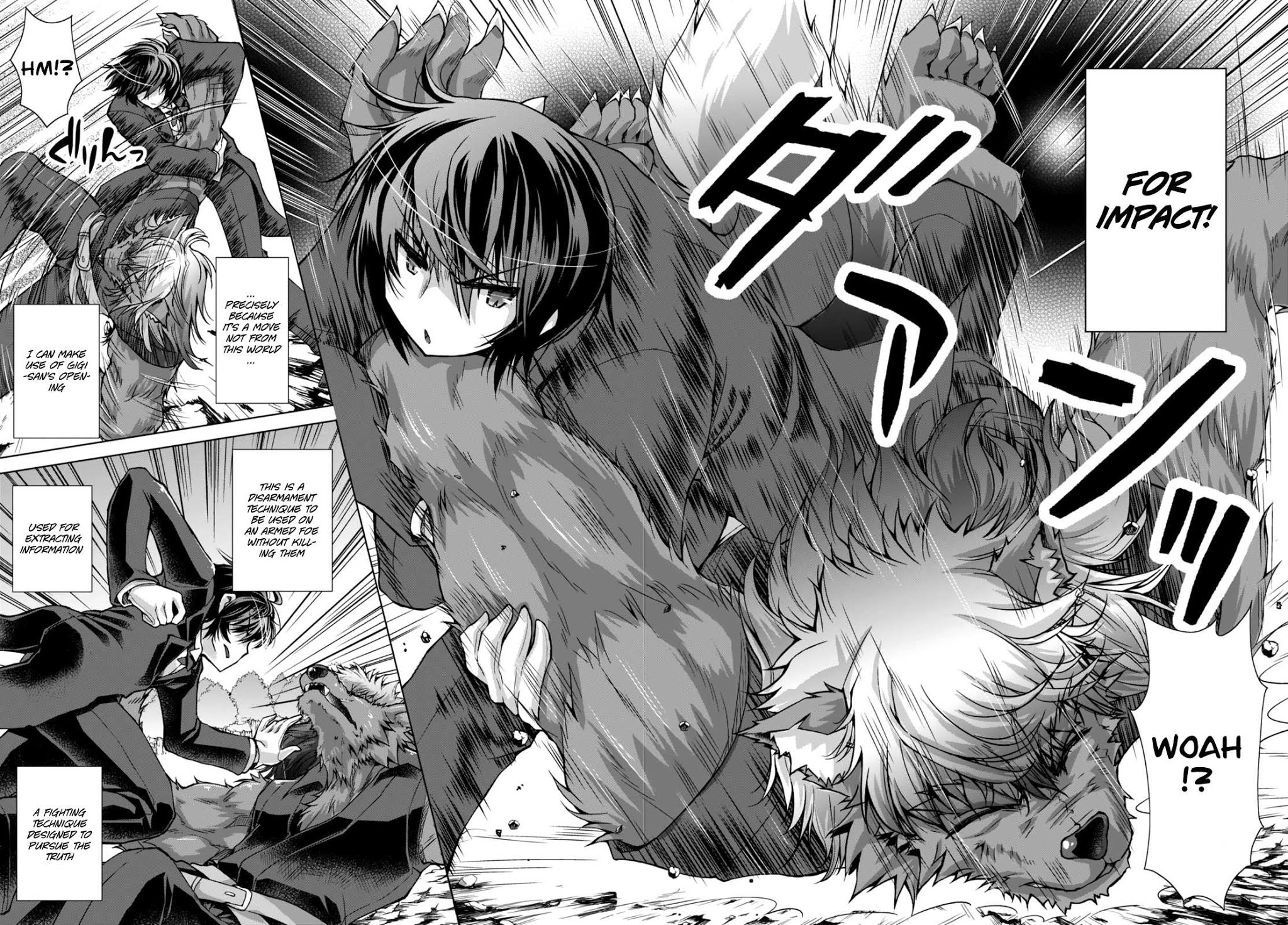 Gunota ga Mahou Sekai ni Tensei Shitara, Gendai Heiki de Guntai Harem o Tsukucchaimashita!? chapter 25 page 36