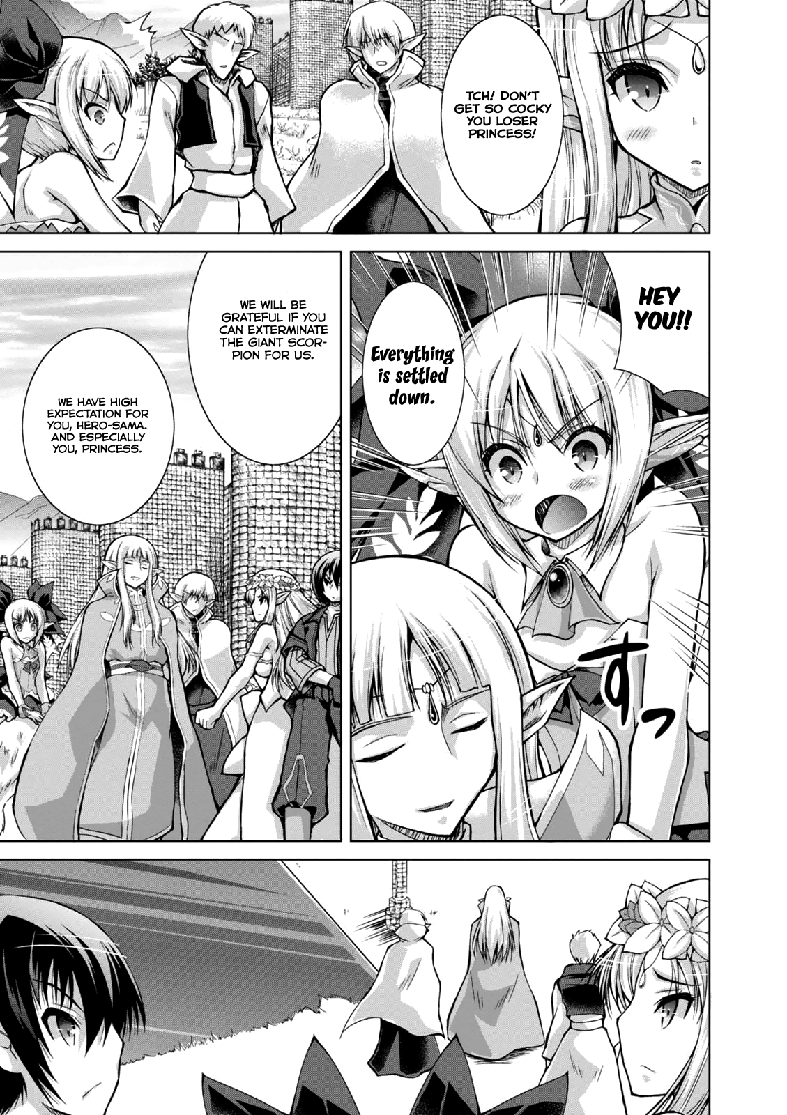 Gunota ga Mahou Sekai ni Tensei Shitara, Gendai Heiki de Guntai Harem o Tsukucchaimashita!? chapter 29 page 17