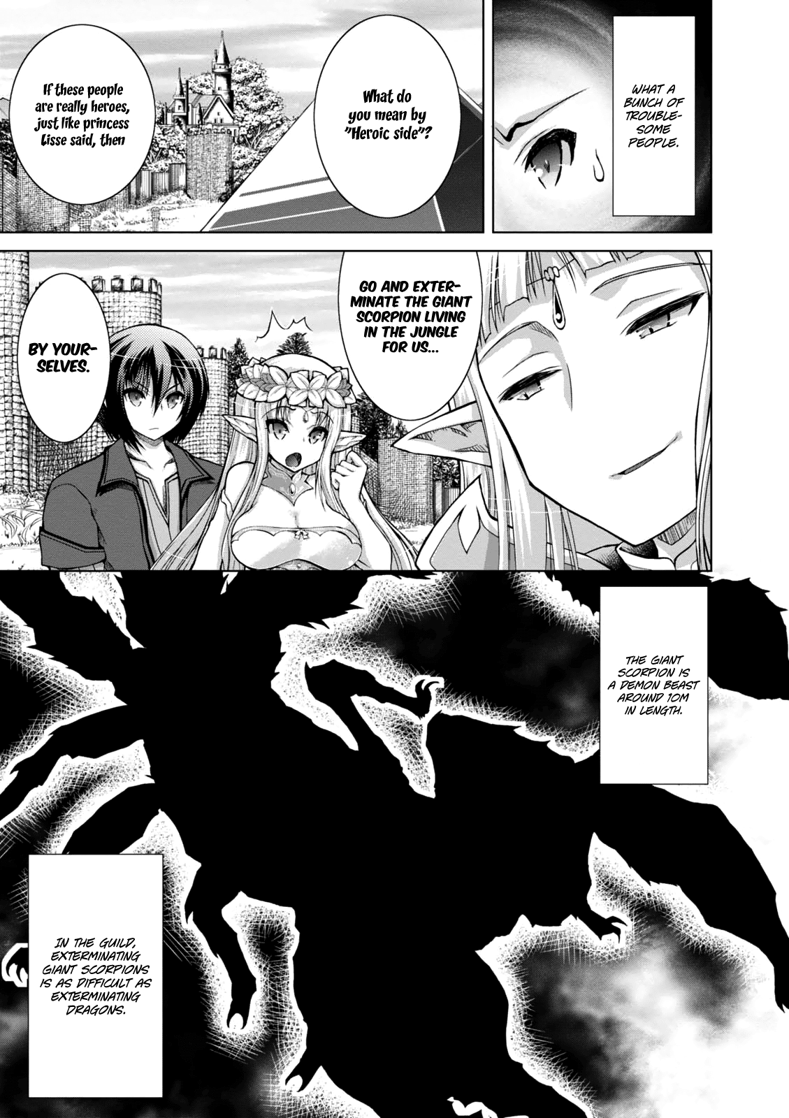 Gunota ga Mahou Sekai ni Tensei Shitara, Gendai Heiki de Guntai Harem o Tsukucchaimashita!? chapter 29 page 9