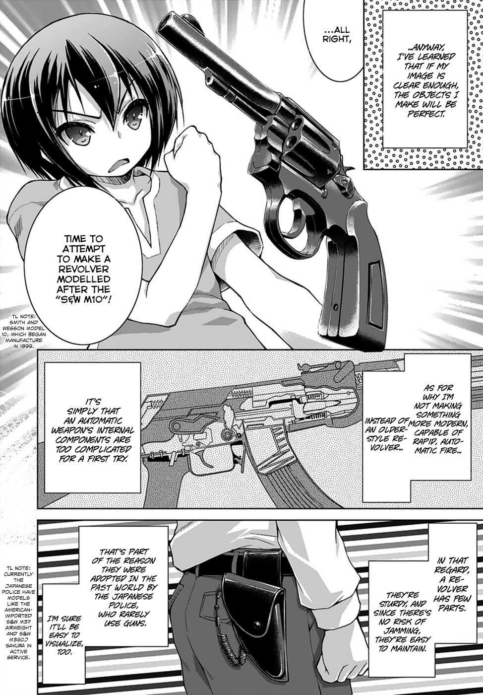 Gunota ga Mahou Sekai ni Tensei Shitara, Gendai Heiki de Guntai Harem o Tsukucchaimashita!? chapter 3 page 32