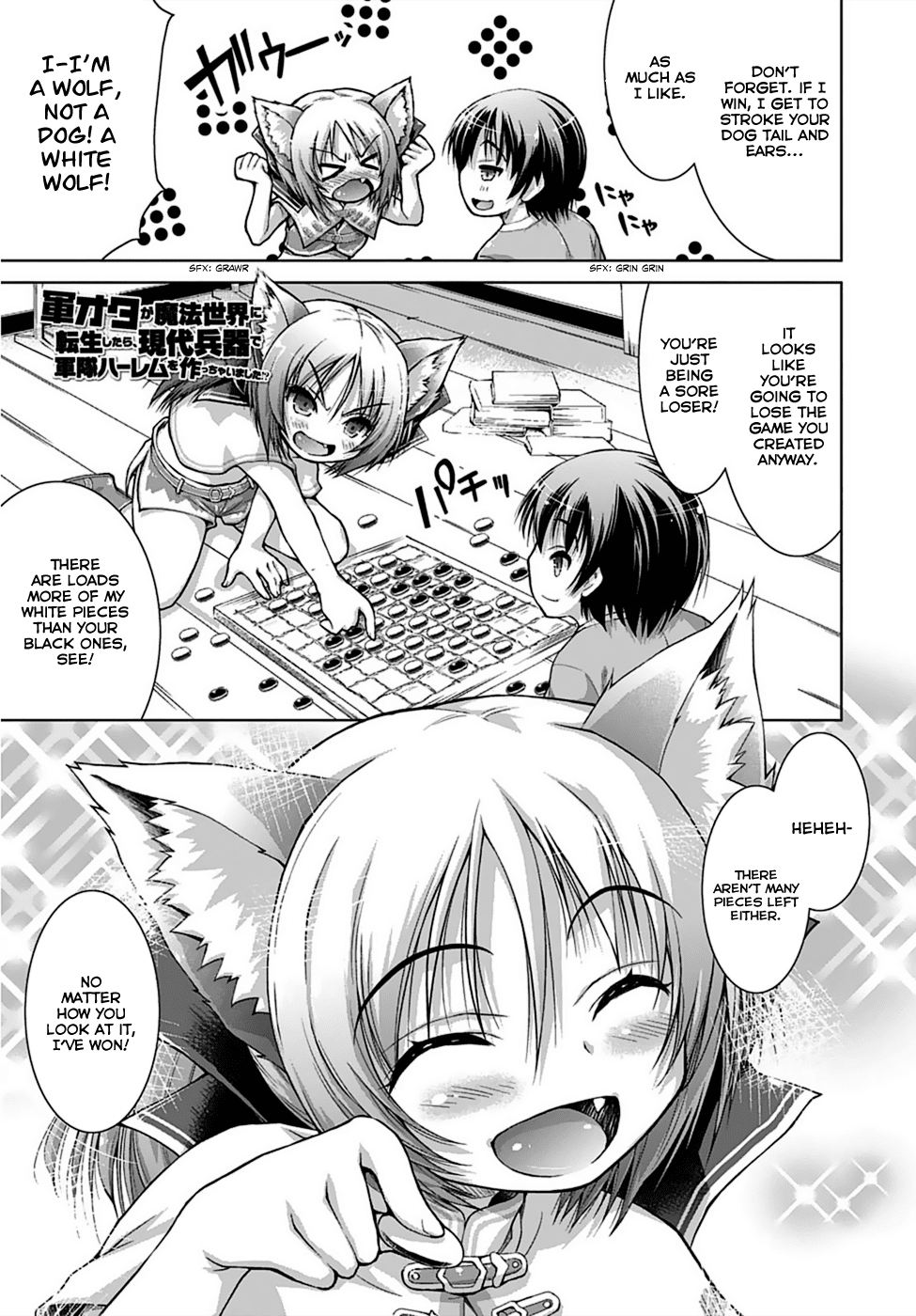 Gunota ga Mahou Sekai ni Tensei Shitara, Gendai Heiki de Guntai Harem o Tsukucchaimashita!? chapter 3 page 5