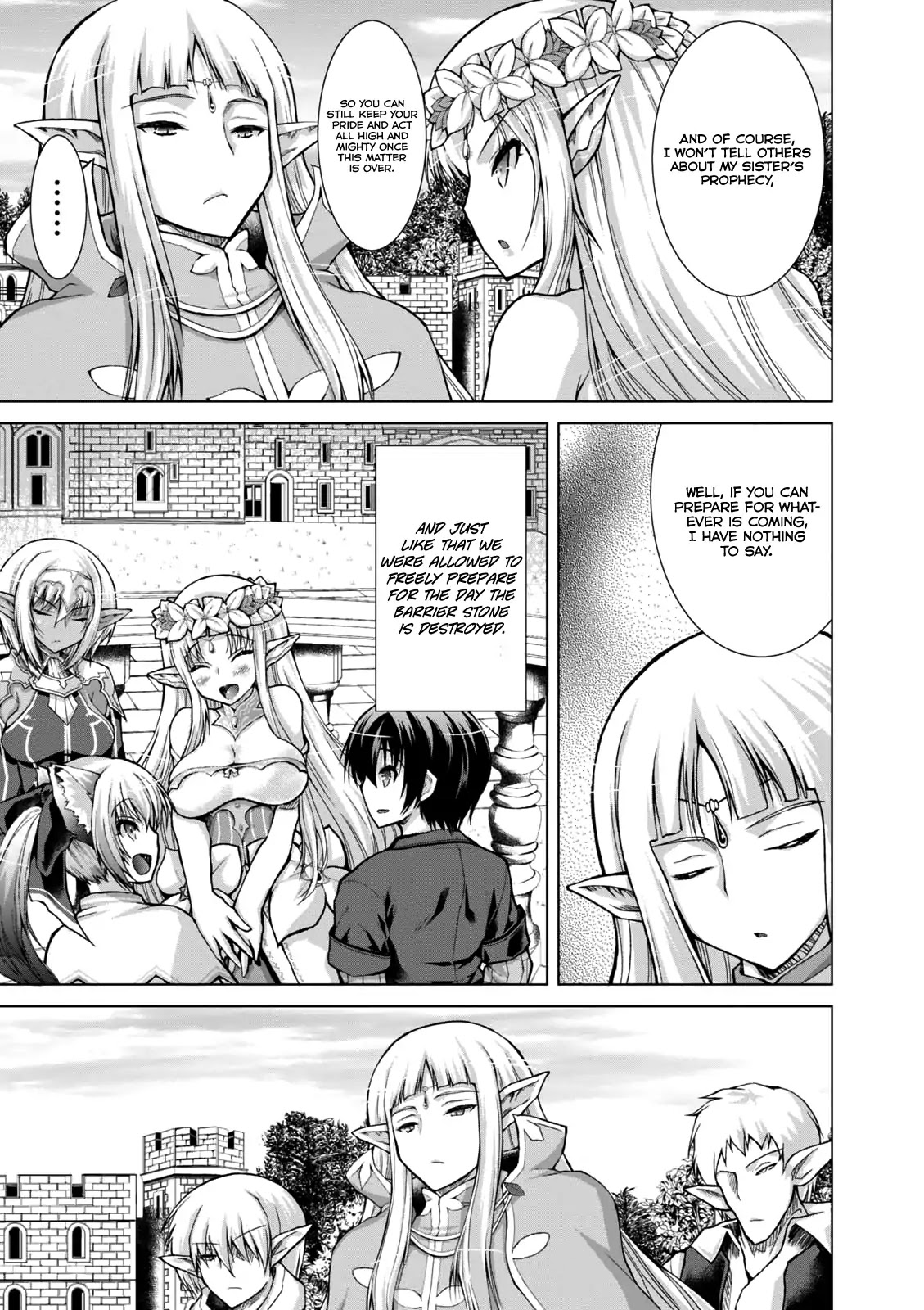 Gunota ga Mahou Sekai ni Tensei Shitara, Gendai Heiki de Guntai Harem o Tsukucchaimashita!? chapter 32 page 23