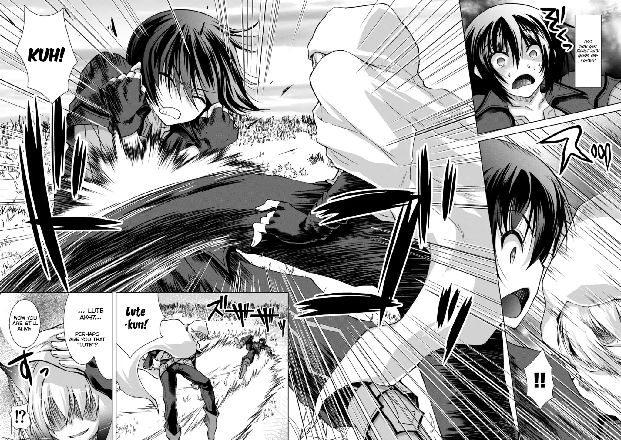 Gunota ga Mahou Sekai ni Tensei Shitara, Gendai Heiki de Guntai Harem o Tsukucchaimashita!? chapter 33 page 32