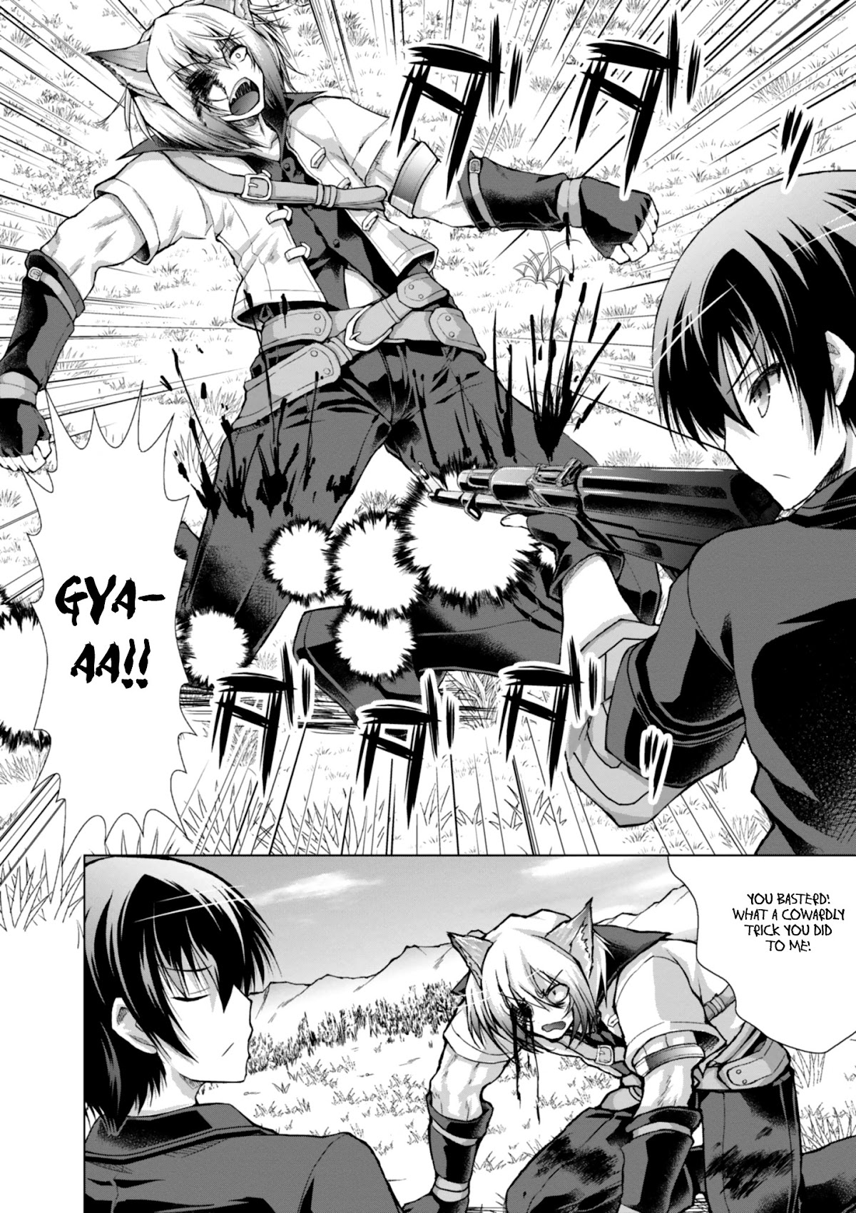 Gunota ga Mahou Sekai ni Tensei Shitara, Gendai Heiki de Guntai Harem o Tsukucchaimashita!? chapter 35 page 13