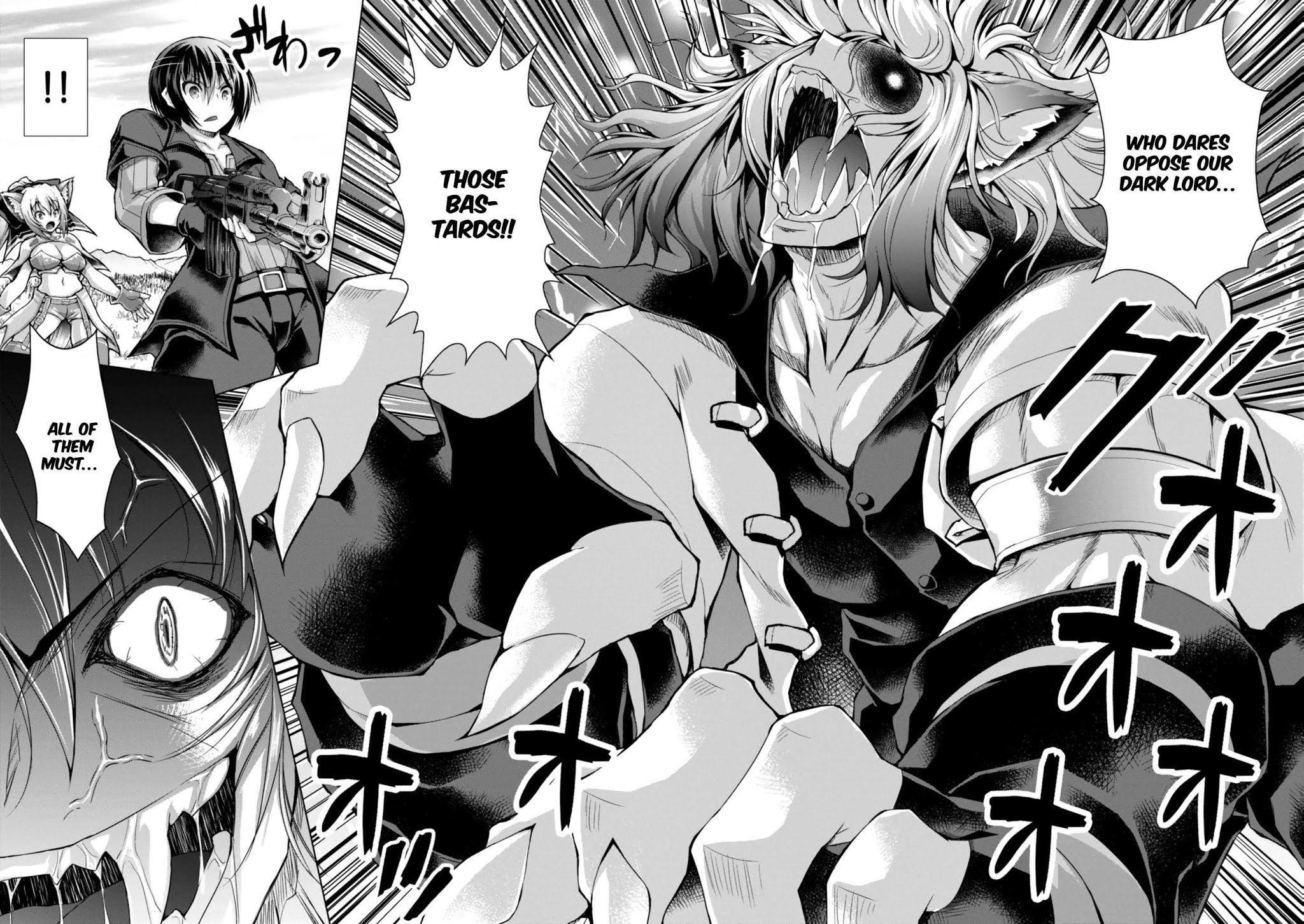 Gunota ga Mahou Sekai ni Tensei Shitara, Gendai Heiki de Guntai Harem o Tsukucchaimashita!? chapter 35 page 17