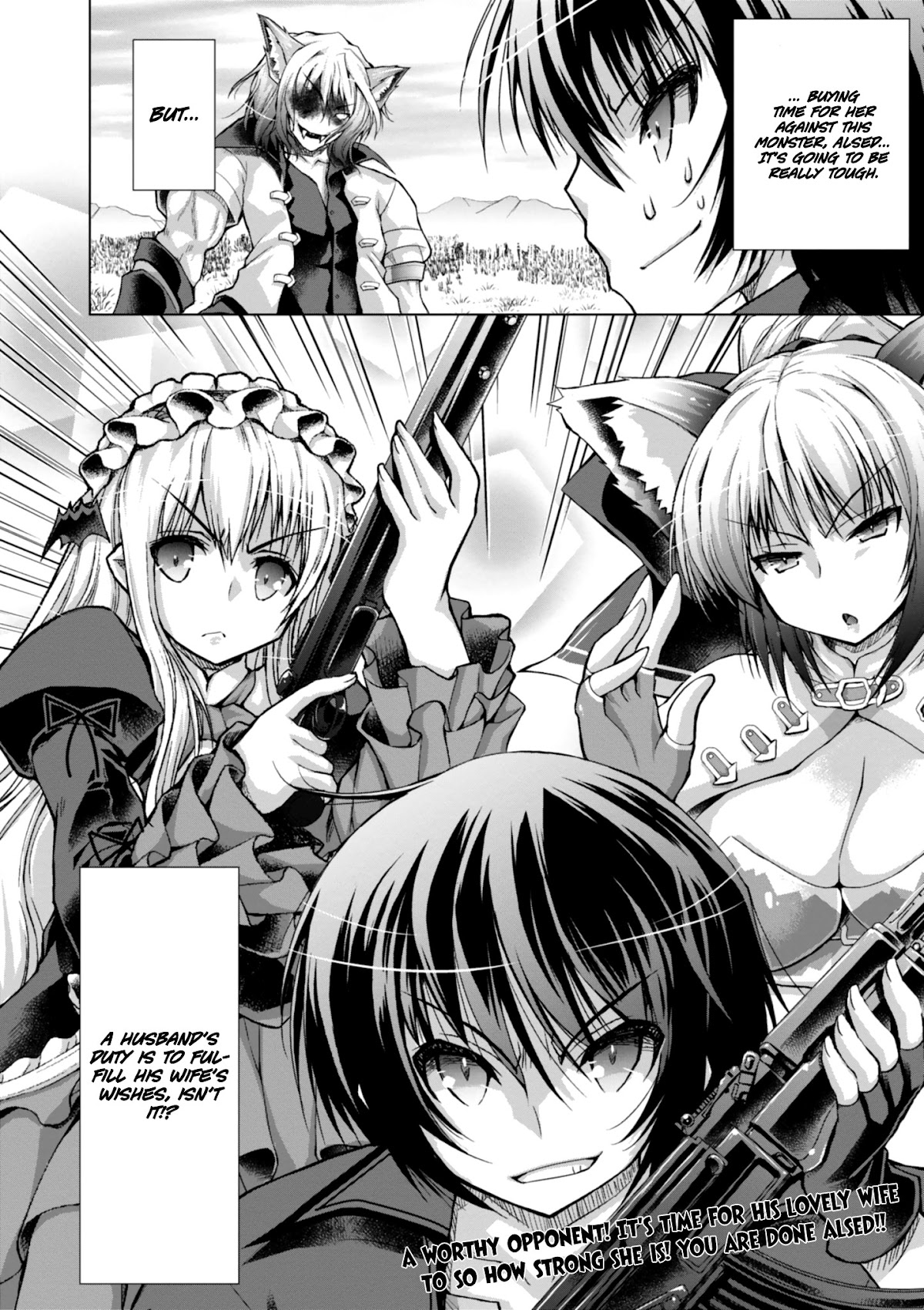 Gunota ga Mahou Sekai ni Tensei Shitara, Gendai Heiki de Guntai Harem o Tsukucchaimashita!? chapter 35 page 29