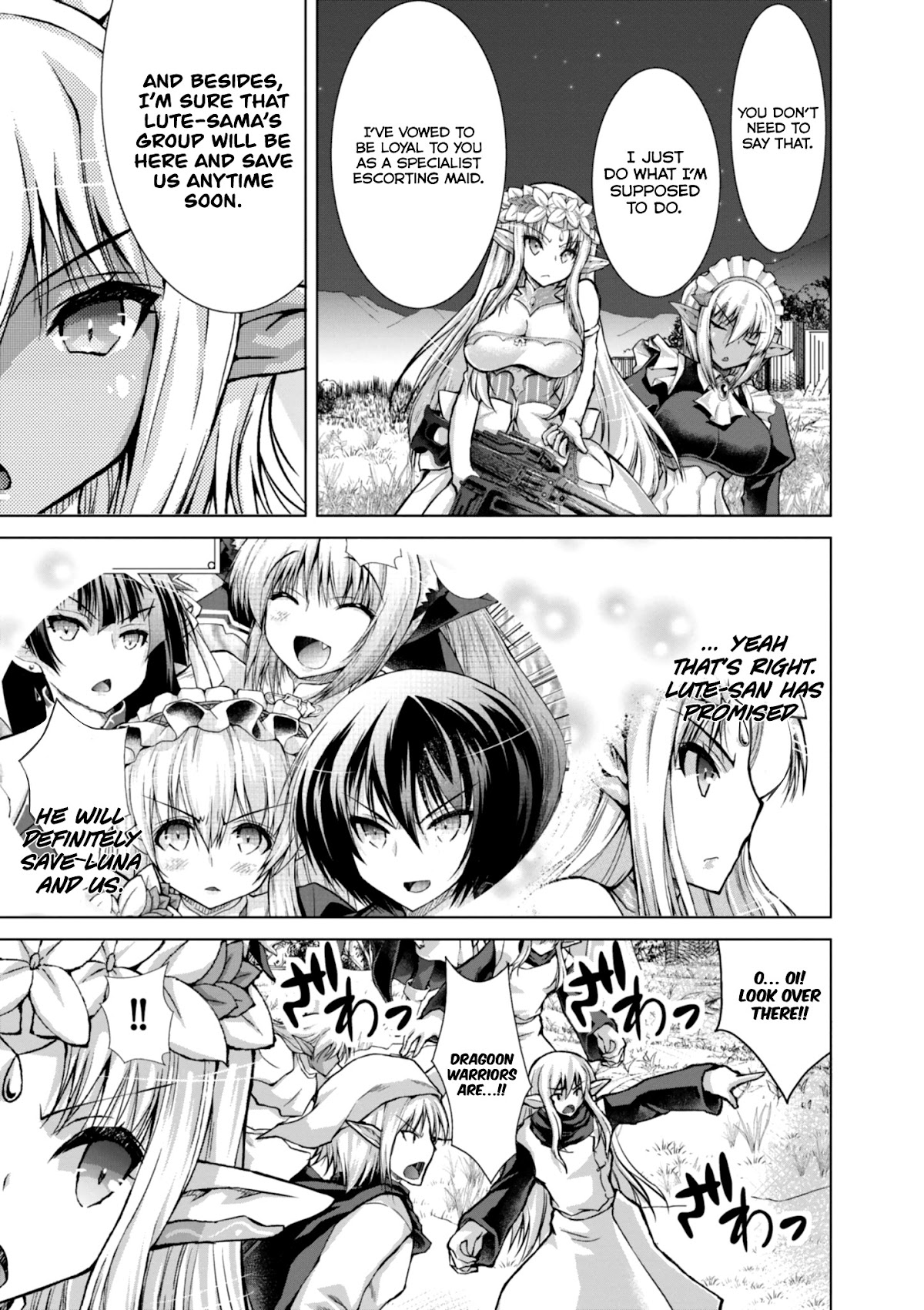 Gunota ga Mahou Sekai ni Tensei Shitara, Gendai Heiki de Guntai Harem o Tsukucchaimashita!? chapter 37 page 29