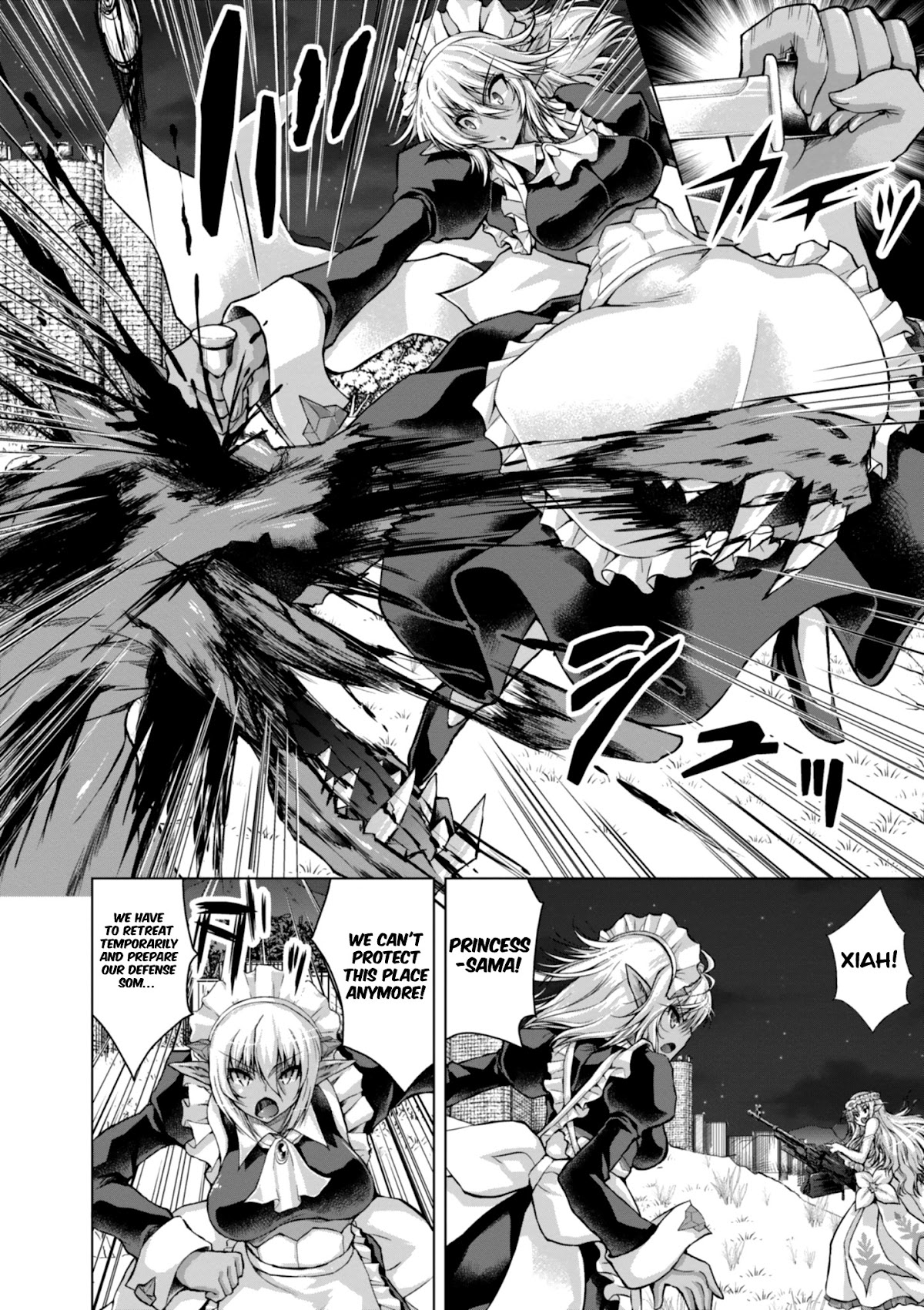 Gunota ga Mahou Sekai ni Tensei Shitara, Gendai Heiki de Guntai Harem o Tsukucchaimashita!? chapter 38 page 6